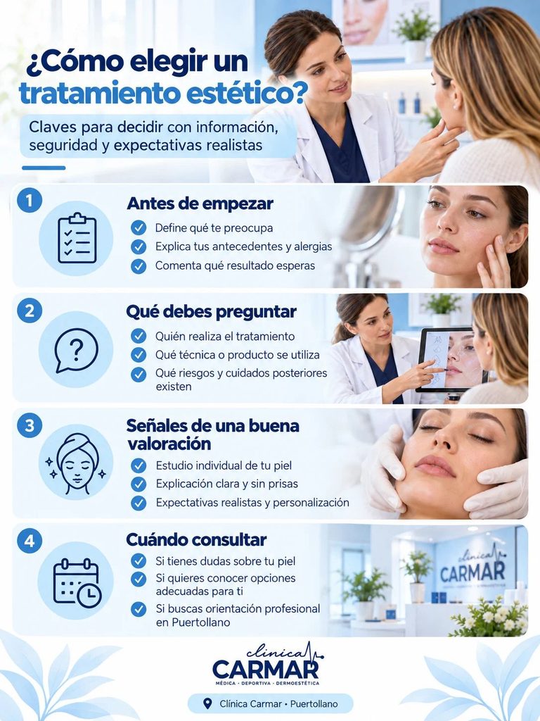 Cómo elegir un tratamiento estético